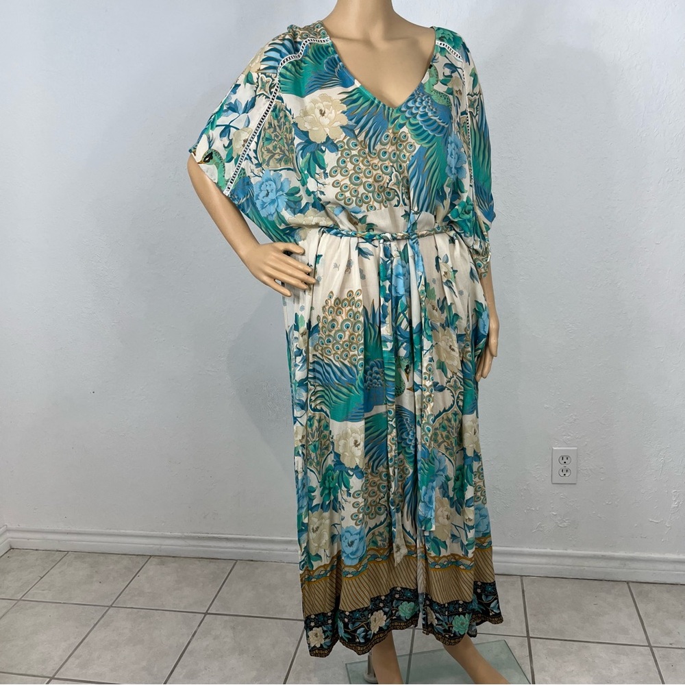 Spell Rare Cloud Dancer Caftan Maxi - image 1